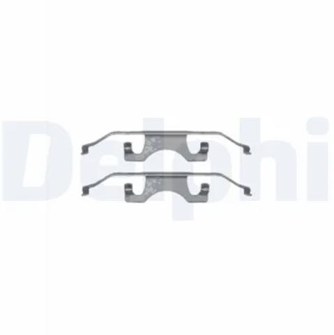 Комплект пружинок крепления дисковых колодок задних LX0340 DELPHI