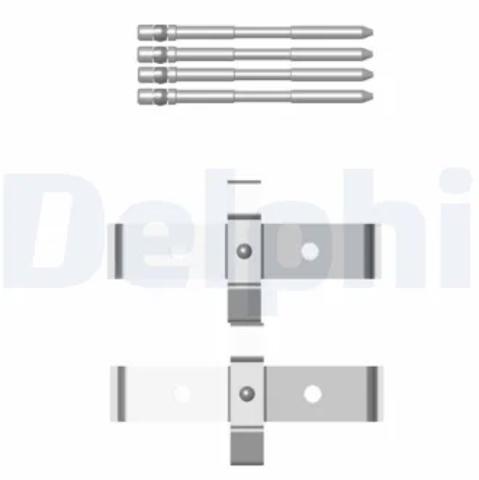Ремкомплект тормозных колодок LX0469 DELPHI