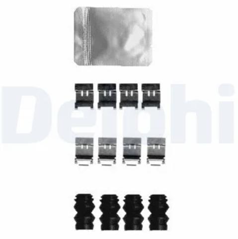 Ремкомплект тормозных колодок LX0593 DELPHI