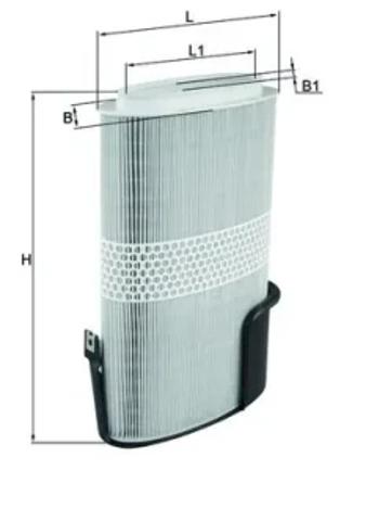 Воздушный фильтр LX10096 MAHLE