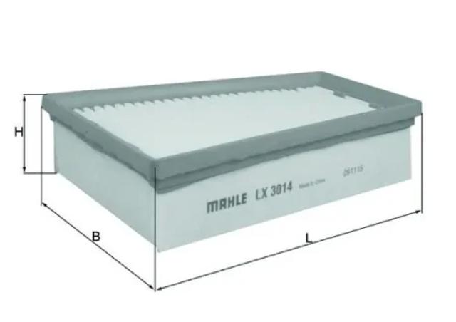 Элемент воздушного фильтра LX3014 MAHLE