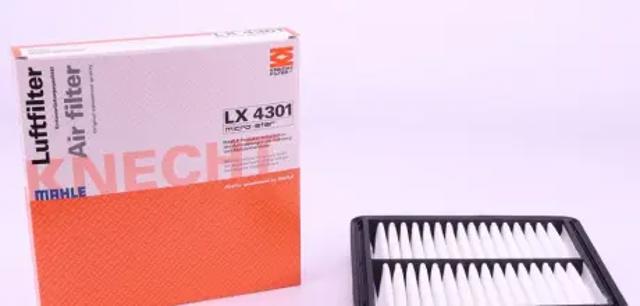 Воздушный фильтр двигателя LX4301 MAHLE