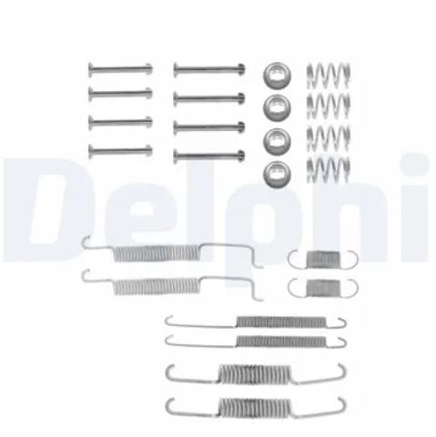 Установочный комплект задних барабанных колодок LY1026 DELPHI