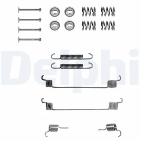 Монтажный комплект задних барабанных колодок LY1061 DELPHI