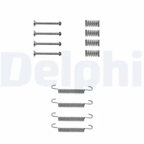 Установочный комплект задних барабанных колодок LY1115 DELPHI