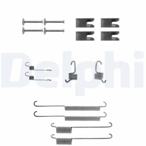 Ремкомплект тормозных колодок LY1140 DELPHI