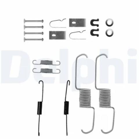 Монтажный комплект задних барабанных колодок LY1218 DELPHI