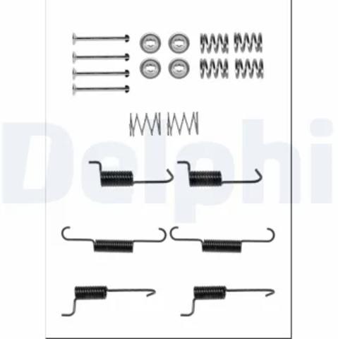 Комплект монтажный задних барабанных колодок LY1317 DELPHI