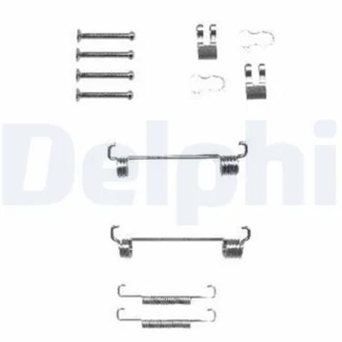 Монтажный комплект задних барабанных колодок LY1344 DELPHI