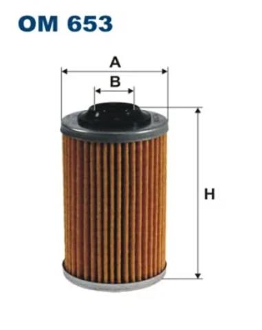 Фильтр масла OM653 FILTRON