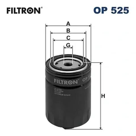 Фильтр масла OP525 FILTRON