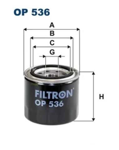 Маслофильтр OP536 FILTRON
