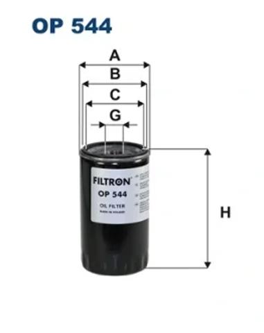 Маслофильтр OP544 FILTRON