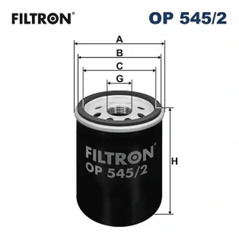 Фильтр масляный грубой очистки (полнопоточный) OP5452 FILTRON