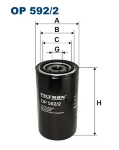 Фильтр масла OP5922 FILTRON