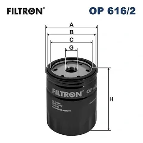 Маслофильтр OP6162 FILTRON