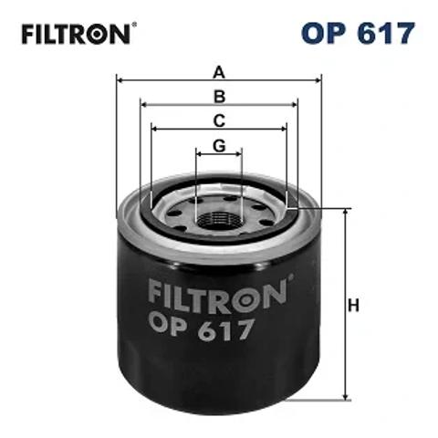 FILTRON OP617 Масляный фильтр в наличии Ирпень