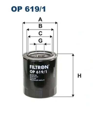 FILTRON OP6191 Фильтр масляный в наличии Каменское