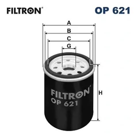Фильтр масла OP621 FILTRON