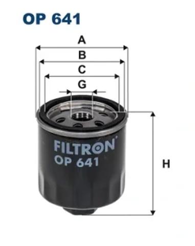 Фильтр центробежный очистки масла OP641 FILTRON