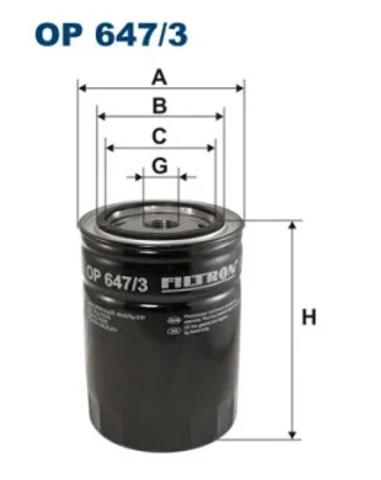 Фильтр гидравлики рулевой рейки OP6473 FILTRON