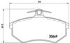 Колодки тормозные P85092 BREMBO