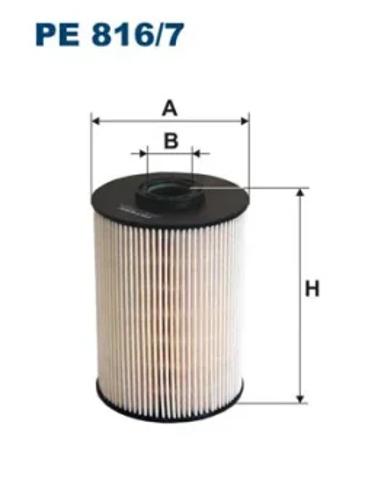 Фильтр тонкой очистки топлива PE8167 FILTRON