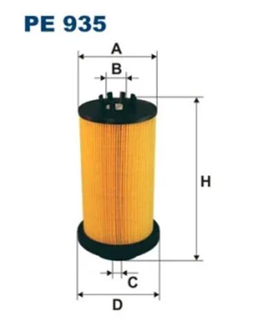 Фильтр топливный PE935 FILTRON