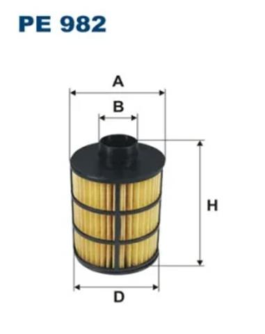 Фильтр-отстойник топлива грубой очистки PE982 FILTRON