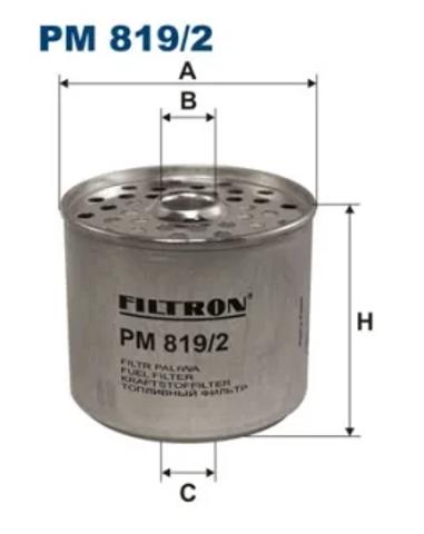 Фильтр тонкой очистки топлива PM8192 FILTRON