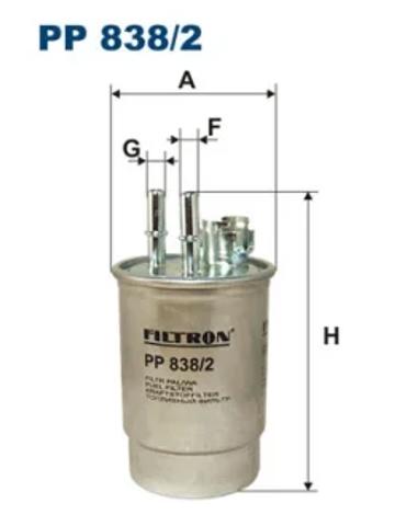 Топливный фильтр PP8382 FILTRON