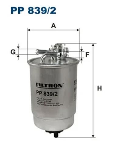Фильтр топлива PP8392 FILTRON