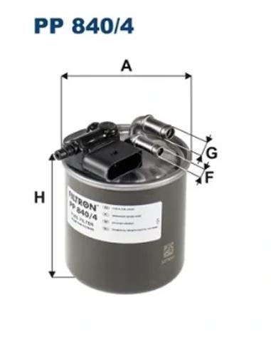 Фильтр топлива PP8404 FILTRON