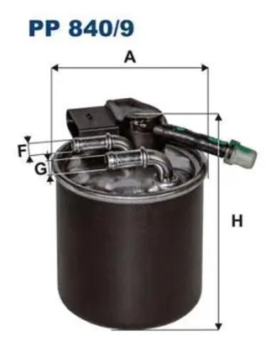 Фильтр топливный PP8409 FILTRON