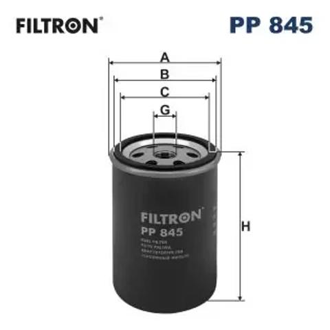 Фильтр-отстойник топлива грубой очистки PP845 FILTRON