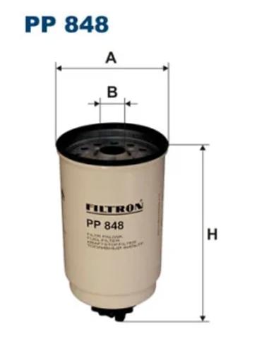 Фильтр топливный PP848 FILTRON