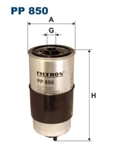 Фильтр тонкой очистки топлива PP850 FILTRON