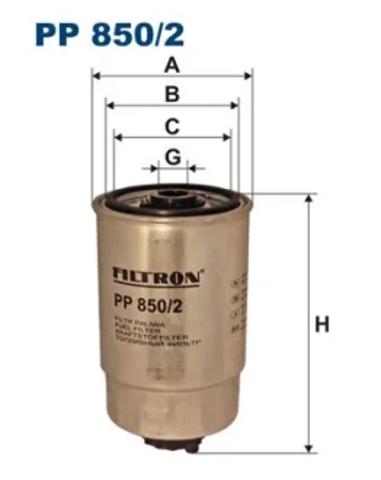 Фильтр топливный PP8502 FILTRON