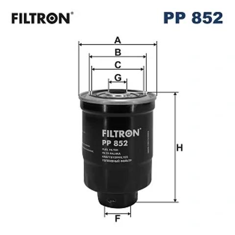 Фильтр-отстойник топлива грубой очистки PP852 FILTRON