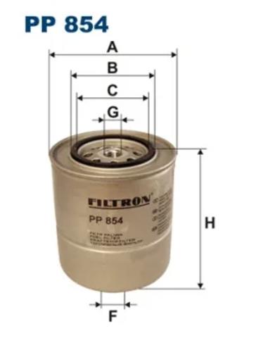 Фильтр топлива PP854 FILTRON