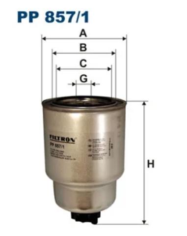 Топливный фильтр PP8571 FILTRON