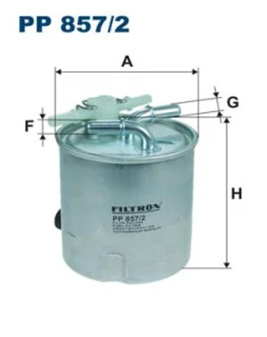 Фильтр топливный PP8572 FILTRON