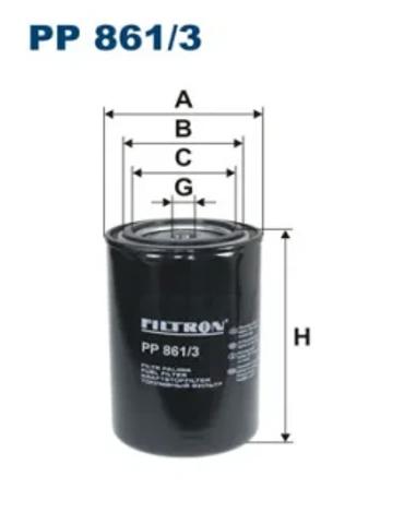 Фильтр топливный PP8613 FILTRON