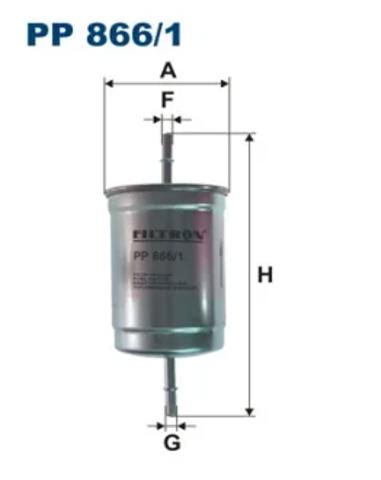 Топливный фильтр PP8661 FILTRON