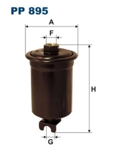 Фильтр топлива PP895 FILTRON