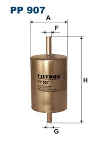 Фильтр топлива PP907 FILTRON