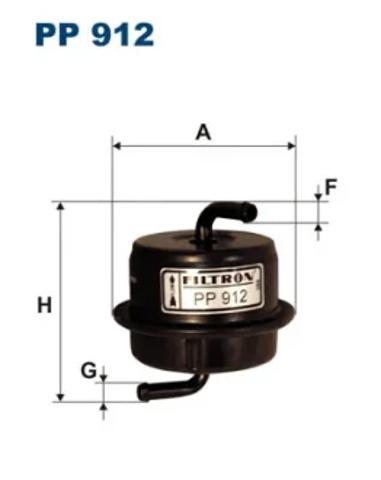 Топливный фильтр PP912 FILTRON