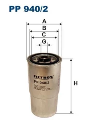 Топливный фильтр PP9402 FILTRON