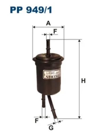 Топливный фильтр PP9491 FILTRON