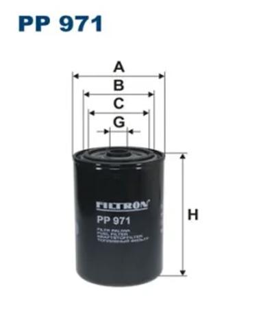 Топливный фильтр PP971 FILTRON